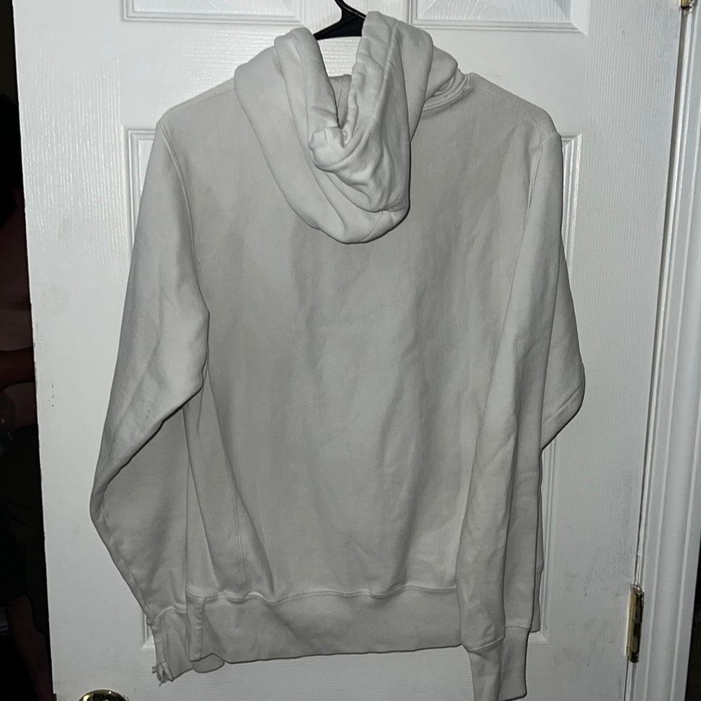 Champion Solid White Reverse Weave Pullover Hoodi… - image 4